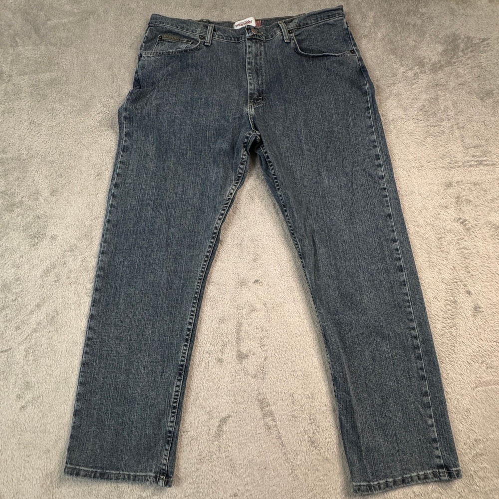 Wrangler Mens Five Star Premium Denim Straight Leg Jeans‎ Blue 36x30 MGW25GT